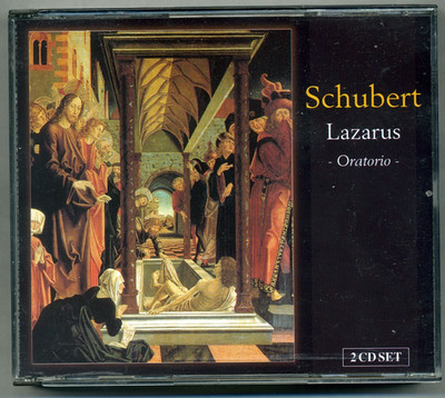 Lazarus Oratorio Franz Schubert Brilliant Classics CD 2 Discs + Libretto/Booklet