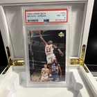 Upper Deck Michael Jordan Chicago Bulls 1995 #352 PSA 8 Graded NBA Card