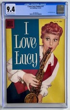 I LOVE LUCY 17 * CGC 9.4 * DELL 1957 * Lucille Ball Photo Cover NM
