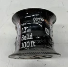 Cerrowire 100 FT 12 Gauge THHN Red Solid Copper Wire