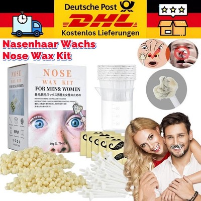 Nase Wachs Kit Damen Und Herren Nase Haarentfernung Wachs Nose Hair Removal Wax