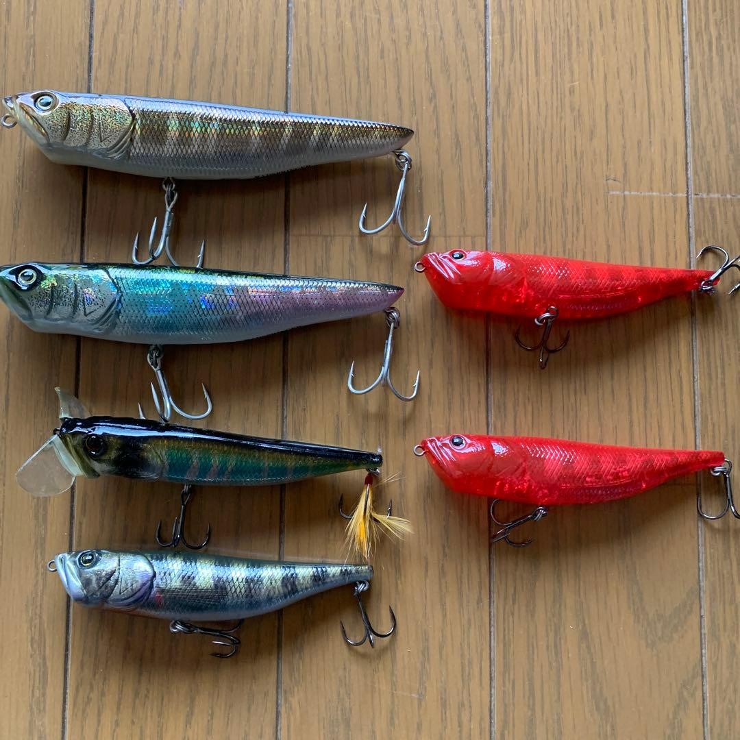 Price reduction, bass fishing retirement, 90 hard lures set (opened), Megabass, - Image 11