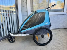 Thule Coaster XT Baby Jogging Dual Stroller With Bike Cart Original Accessories