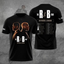 Usher Chris Brown R B 2026 Concert All Over Print S-6XL 3D T-shirt MZ311