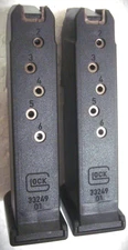 2 PACK Glock 42 Factory NEW Pistol Magazine Metal Lined G42 .380 6 Round MF42006