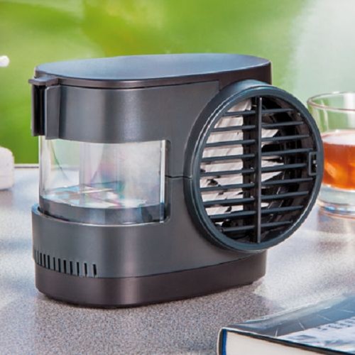 Portable Mini Air Conditioner Conditioning Cooler 12v / 230v - Home Car Office - Picture 2 of 3