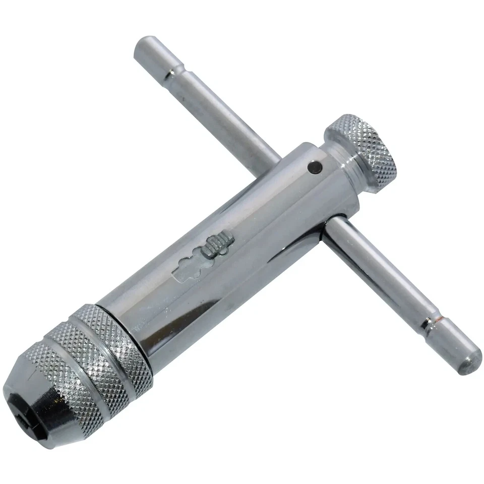TOOLZONE M3-M8 Reversible Ratchet T Tap Wrench - T Bar Handle - Model Engineering - TP115