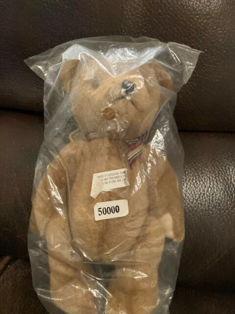 Boyds Bears Matthew Bear 20th Anniversary Wool Plush Original Bag 1999 NWT Boyds Bears Matthew Bear 20th Anniversary Wool Plush Original Bag 1999 NWT
