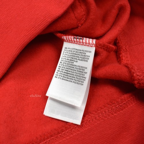 NWT Supreme x The North Face Men's Red Photo Box Logo Hoodie FW18 L DS AUTHENTIC - Picture 8 of 10