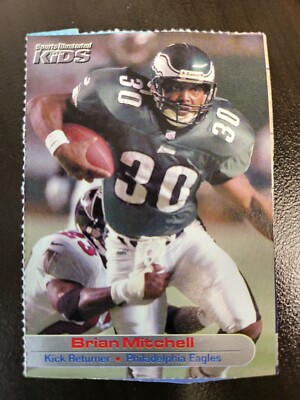 2001 Sports Illustrated Si for Kids NFL Brian Mitchell card #32