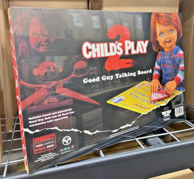 Child's Play 2 Good Guy Talking Ouija Board Chucky Doll Trick or