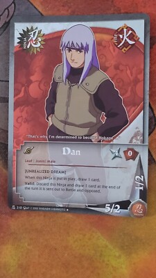 Naruto CCG Dan [Unrealized Dream] 210 Promo Foil NM | eBay