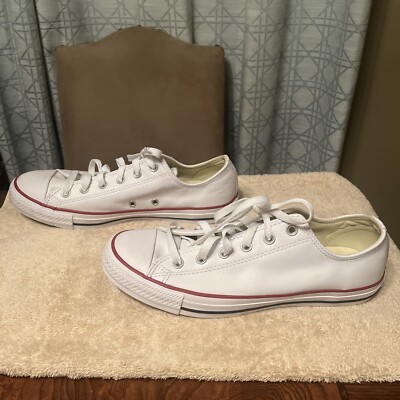 Converse Chuck Taylor All Star Leather Low Top Sneaker Shoes - Main Image