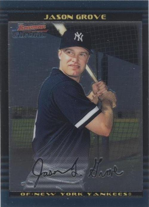 Jason Groves Box 2002 Bowman Chrome Draft Picks & Prospects - Jason Grove #BDP110 (RC ...