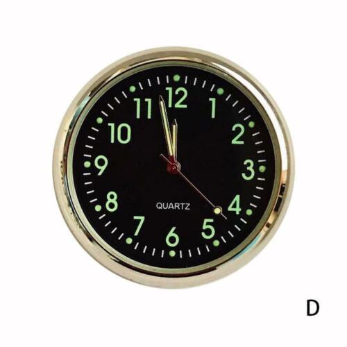 Pocket Small Mini Luminous Quartz Analog Watch Stick-On Clock Boat For Car S4N3 - Picture 16 of 16