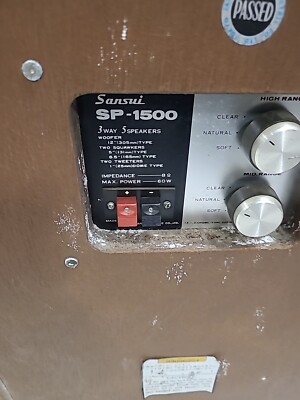 SANSUI SP-1500 スピーカー Sansui SP-1500 | hifi-wiki.com
