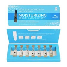 100 Hyaluronic Acid  Natural Moisturizing Serum Ampoule Set