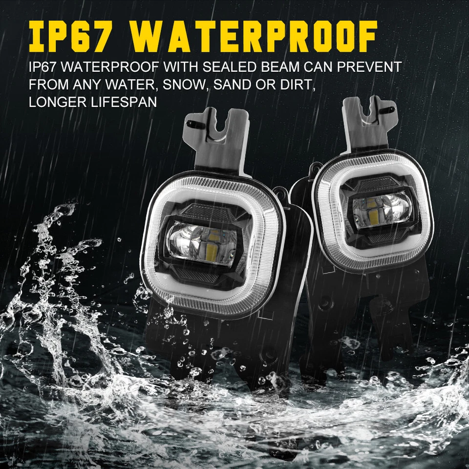 Luces antiniebla LED Super Duty 2008-2010 para Ford F-250 F-350 F-450 F-550 Foto 4 de 4