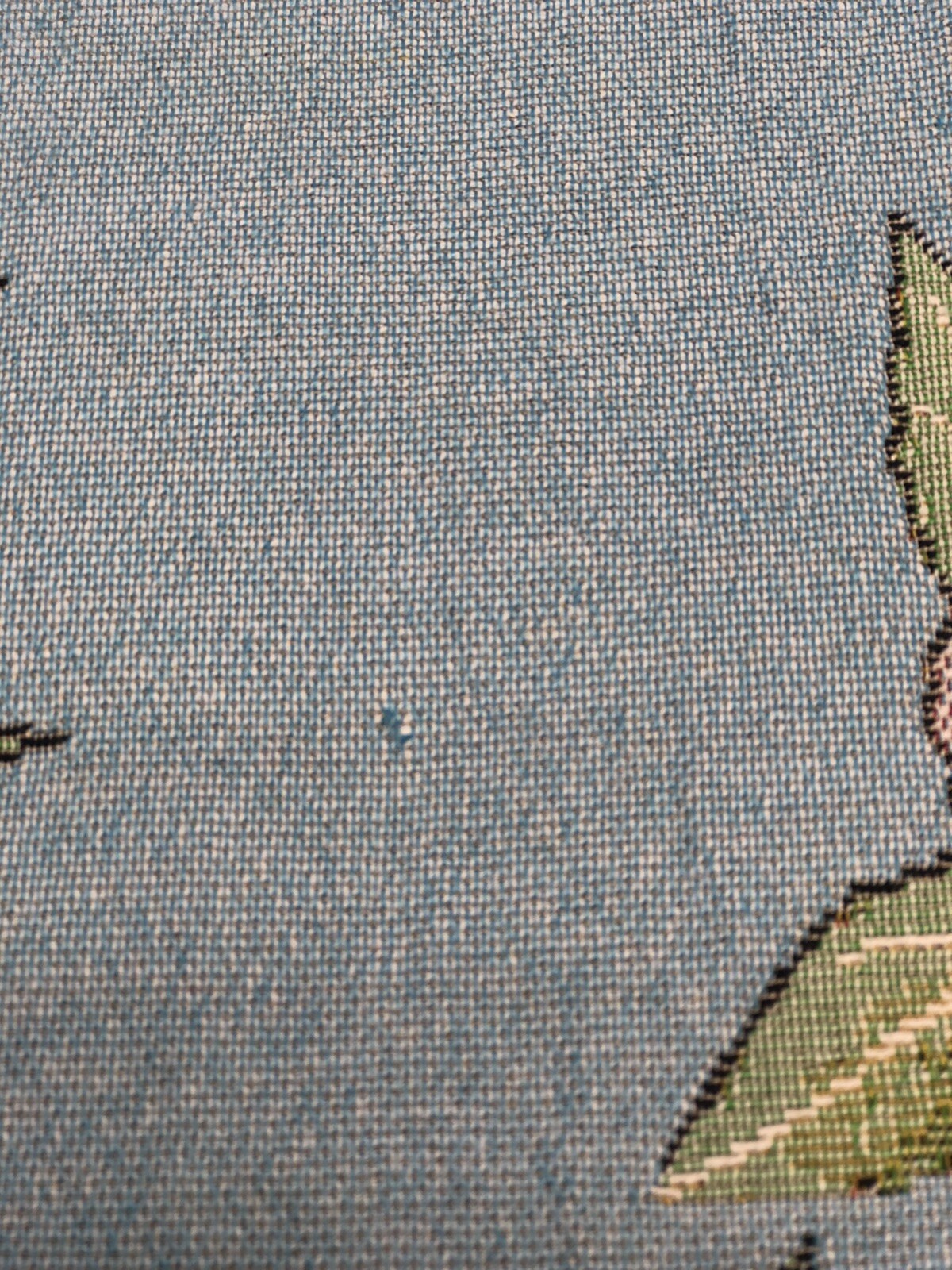 Celebrate Spring Together Tapestry Placemats Blue Birds on Branch Set