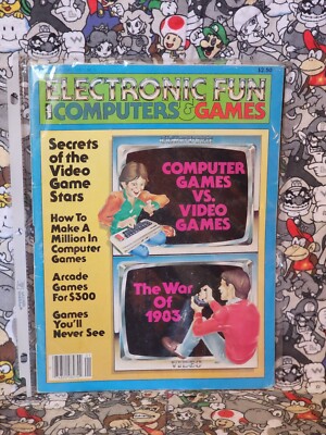 Electronic Fun with Computers & Games - Computer Games vs Video Games - Jan 1983