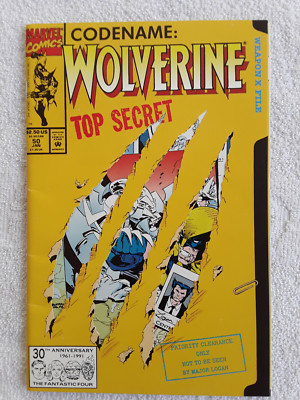 Wolverine #50 (Jan 1992, Marvel) VF 8.0