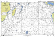 Admiralität 4070 Indisch Ocean Southern Teil Karte Nautik Marine Maritim Papier