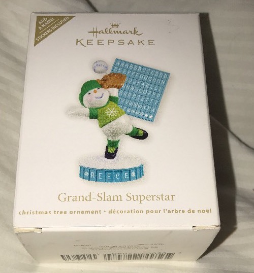 1148. HALLMARK ORNAMENT 2011 " GRAND-SLAM SUPERSTAR"