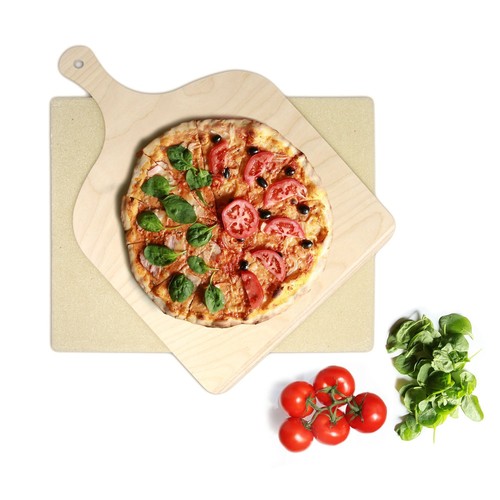 KLAGENA Set Pietra refrattaria per pizza e pane, per forno e barbecue -  (y2z) | eBay