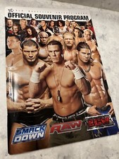 WWE ECW Smackdown Raw Program WWF Magazine Cena Undertaker DX WCW Hulk Hogan NWO