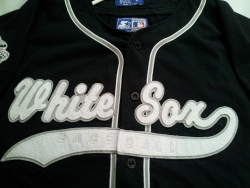 VINTAGE RARE EARLY 90's STARTER CHICAGO WHITE SOX BASEBALL JERSEY IN SIZE M - 第 4/8 張圖片