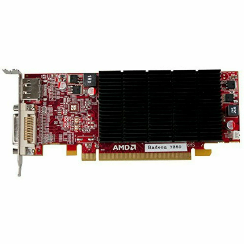 NEW VisionTek 900607 AMD Radeon 7350 SFF PCIe 1GB DDR3 DMS59 Graphics Video Card - Image 3 of 4