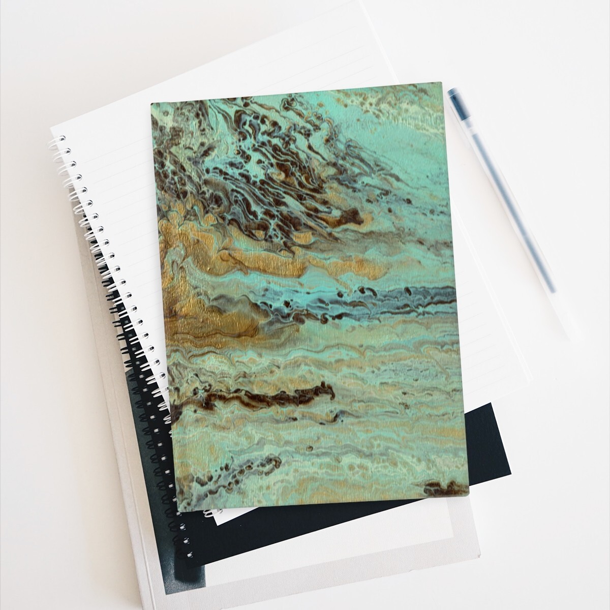 Mirage - Hardcover Journal with Ruled pages