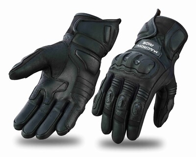 Leather motorbike gloves for a perfect fit. 15 pairs, available in various sizes