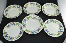 S8019   STUPENDO SET 6 PIATTI IN PORCELLANA RICHARD GINORI SERVITO SERVIZIO