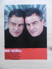 Horst Buchholz autograph signed 15x19 cm magazine image