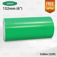 GREEN 6" 152mm PIN STRIPE Car Model Bike Streamline TAPE Decal Vinyl Sticker