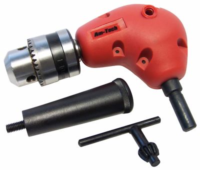 RECHTWINKLIGER BOHRAUFSATZ 3/8 ZOLL 10 MM SPANNFUTTER SCHLÜSSEL ADAPTER SCHWERLAST CT0999