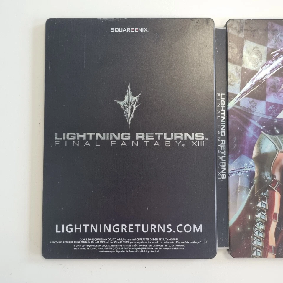 Lightning Returns Final Fantasy XIII Steelbook Xbox 360 Game Case ONLY No Game - Image 3 of 4