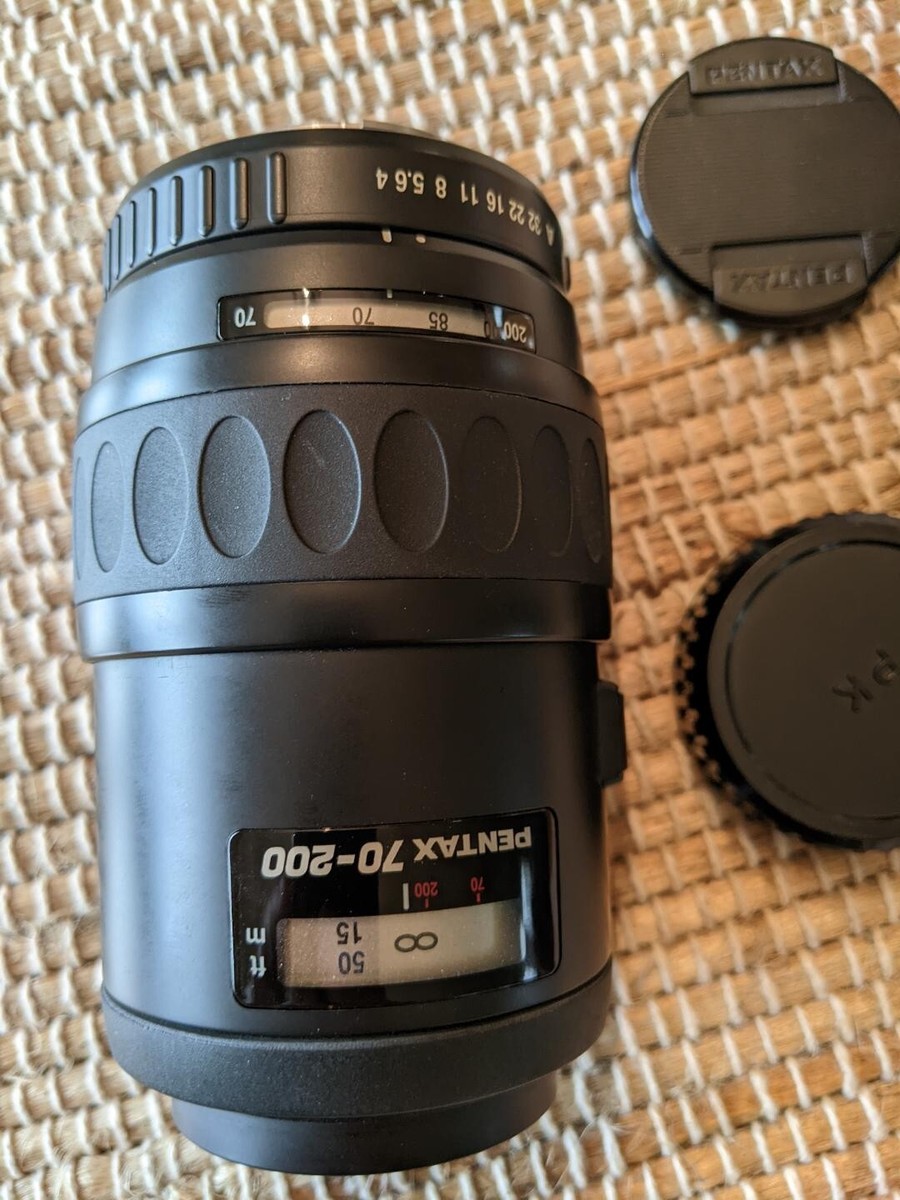 Pentax SMC Pentax-FA 70-200mm F/4.0-5.6 Power Zoom w/ caps