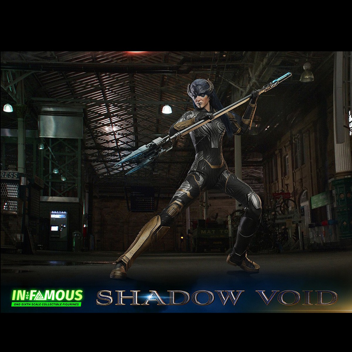 その他 IN-FAMOUS 1/6 The Shadow Void In-Famous 1:6 The Shadow Void 1/6 Scale Collectible Figure
