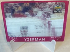 1997-98 Upper Deck Diamond Vision Motion Steve Yzerman #4         (ID1195)