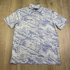 NWT Oakley Men's Lavander Purple Hydrolix Duality Jacquard Polo Shirts Size S