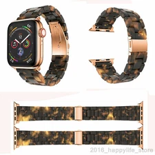 Tortoise shell Lines Watch Band Strap for Apple iWatch Series 9 8 7 6 5 4 3 SE 2