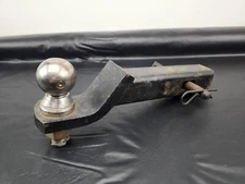 Convert A Ball Cushioned Mount Drawbar Shock Hitch 2" Receiver 1" Hole AMSC2