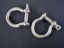 Stainless Steel Bow Shackle 532 M4 Marine Grade 4pc Hd-bs-m4