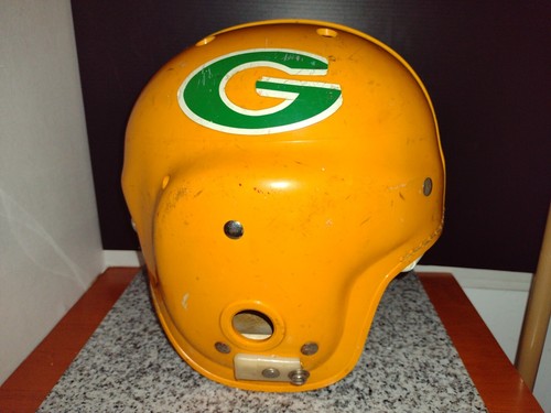 Green Bay Packers Football Helmet Size Medium. Vintage MacGregor E7J. Rare. - Picture 5 of 8