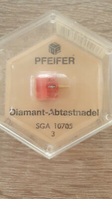 Tonabnehmer Plattenspieler Nadel Pfeifer 2 Stück STY107 SGA10705 auch DSST40