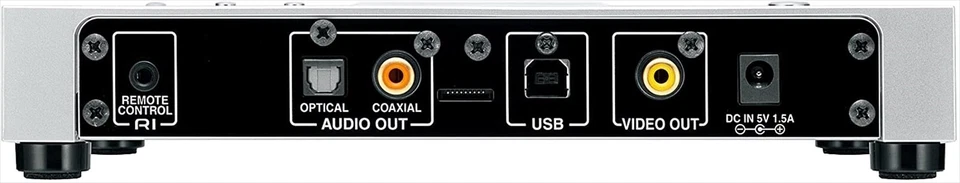 ONKYO ND-S10(S) Transporte de Medios Digitales iPod/iPhone Plateado de Japón USADO Foto 2 de 4