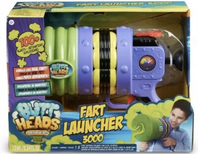 Buttheads Fart Launcher 3000 Interactive Farting Toy Canister Kids    INHAND