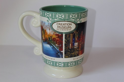 Creation Museum The Four Seasons Scroll Handle 16 oz Ceramic Coffee Mug - Picture 4 of 9